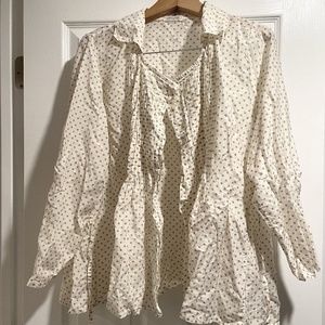 Krista Larson buttoned top